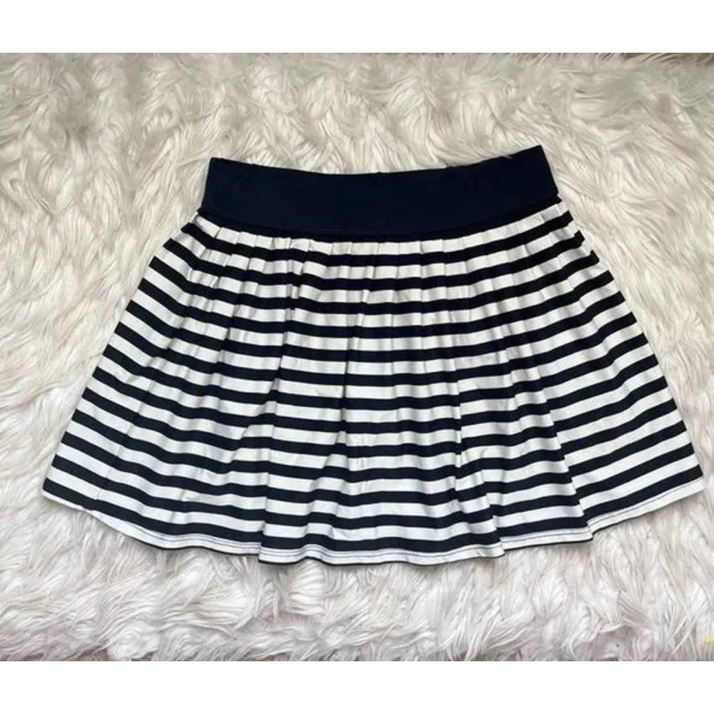 Kate Spade Nahant Shore Pleated Striped Skirt - Picture 6 of 12